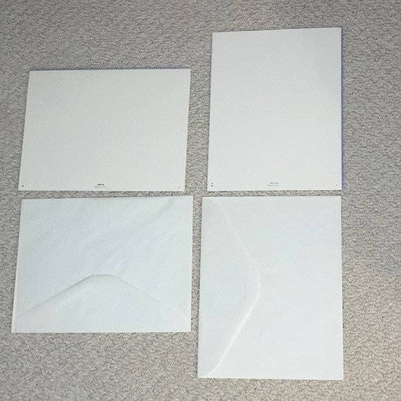 Large Greeting Cards~1 Birthday & 1 Hello Unused Vintage - Picture 8 of 10